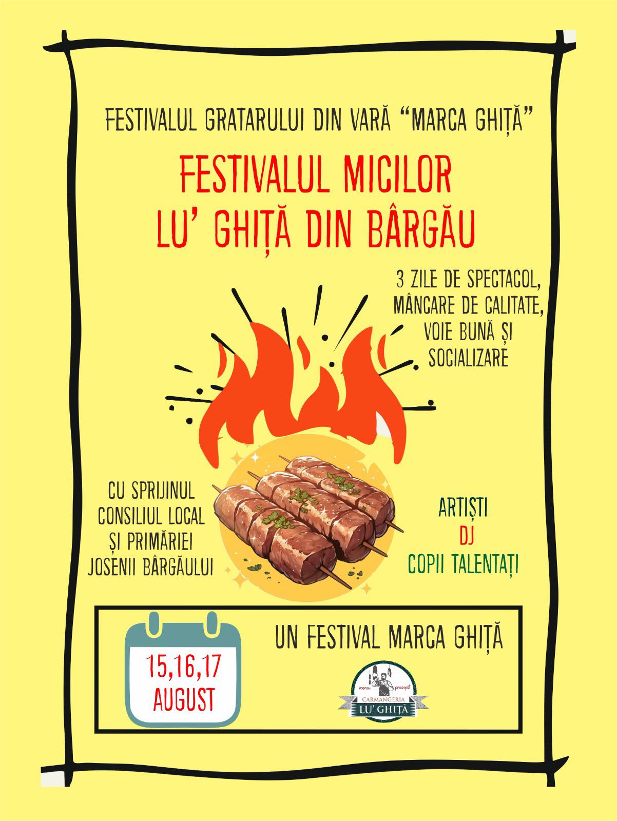 Afiș oficial Festival